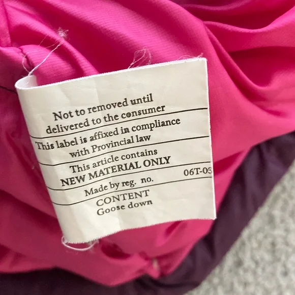 Patagonia Down Sweater Women’s Purple Pink Magenta Puffy Jacket Puffer Coat - M